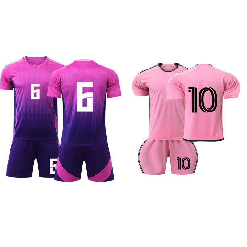 Yupoo服 24-25 男性サッカー 汎用 短袖 快適なトレーニング服
