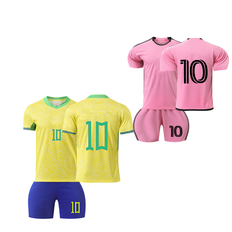 Yupoo服 24-25 男性サッカー 汎用 短袖 快適なトレーニング服